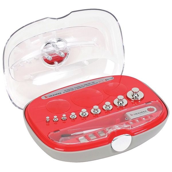 Precision Weight, 100g to 1mg, SS, 21 pcs.