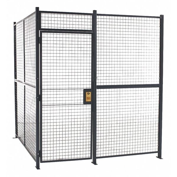 Woven Partition Cage, 8 ft. 4inW, 4 Sided