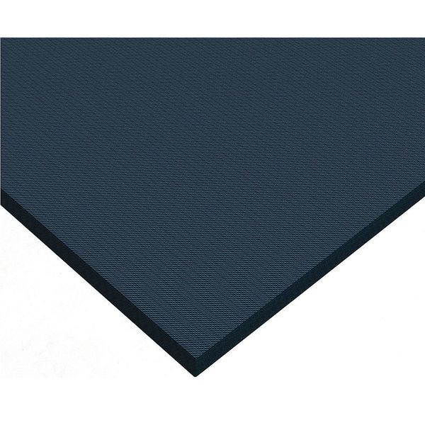 Antifatigue Mat, 5 ft. L x 3 ft. W, 5/8" Thickness, Nitrile Blend Rubber Foam, Diamond Plate, Black