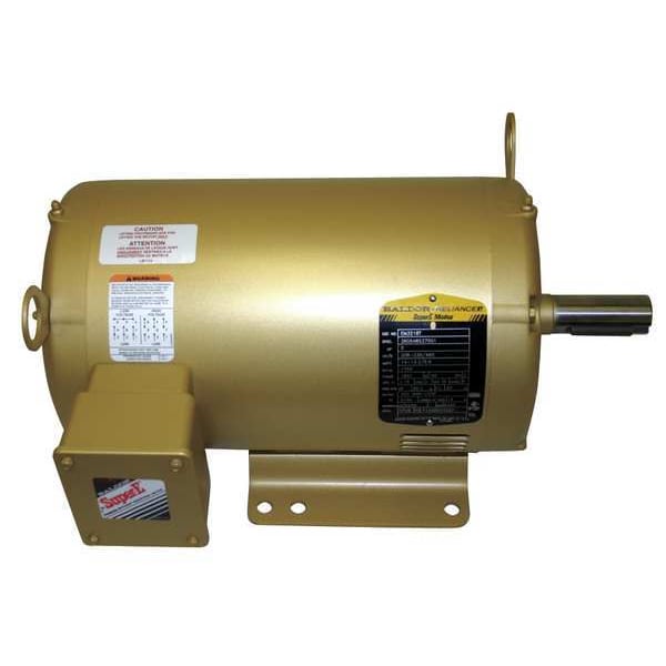 Three-Phase General Purpose Motor, 5 HP, 215T Frame, 208-230/460V AC Voltage, 1160 rpm Nameplate RPM