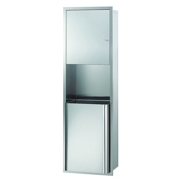 Semi-Recessed Towel/Waste Unit