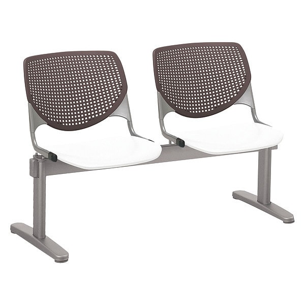 Kool Beam Seat Beam Seating, 47 in W 22 in L 31 in H, Polypropylene Seat