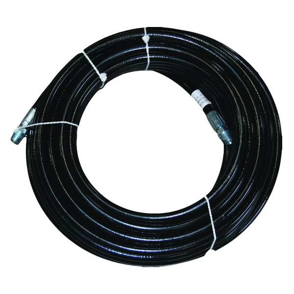 Sewer Hose, 1/4, 50 ft, 4400 psi