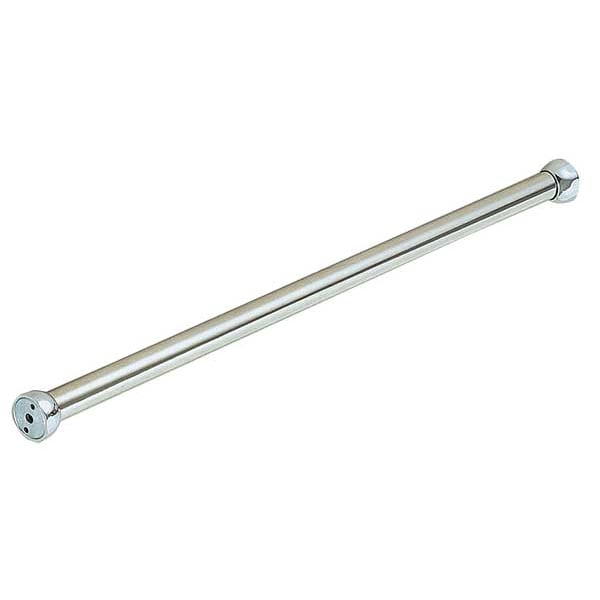 Shower Rod, Chrome, 36In
