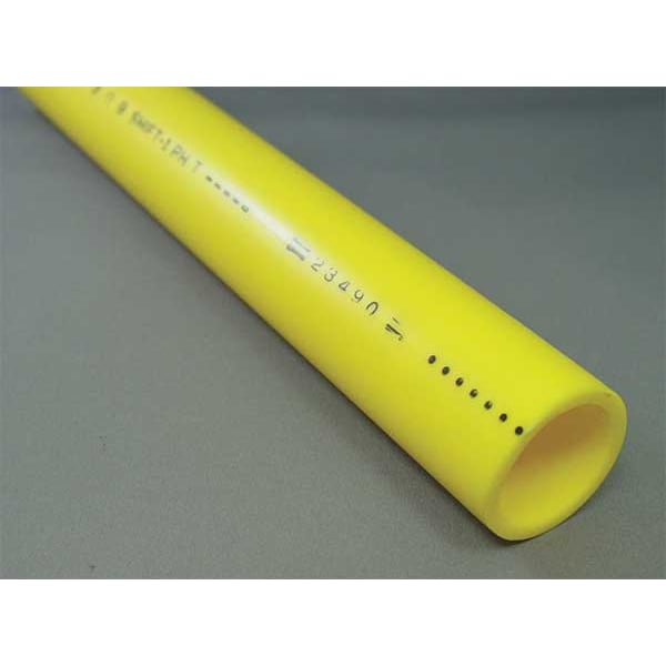 Gas Tubing, Yellow, 0.445 In OD, 500 Ft