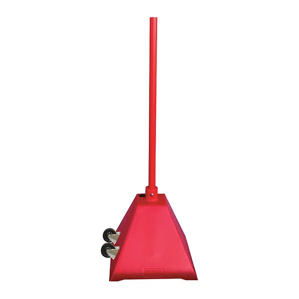 Sign Base, HDPE, Red