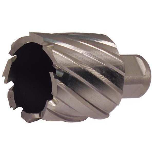 Annular Cutter, M2 HSS, 1/2 Dia, 2 Cut D