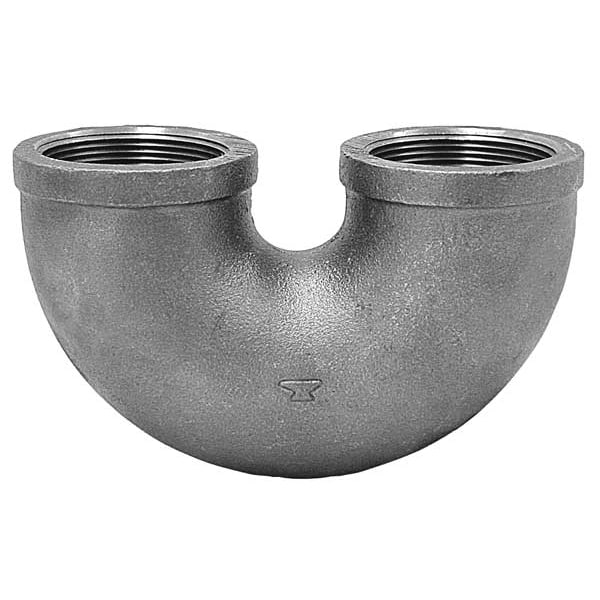 Open Return Bend Open Return Bend, 1/2" Pipe, FNPT, Malleable Iron, Class 150