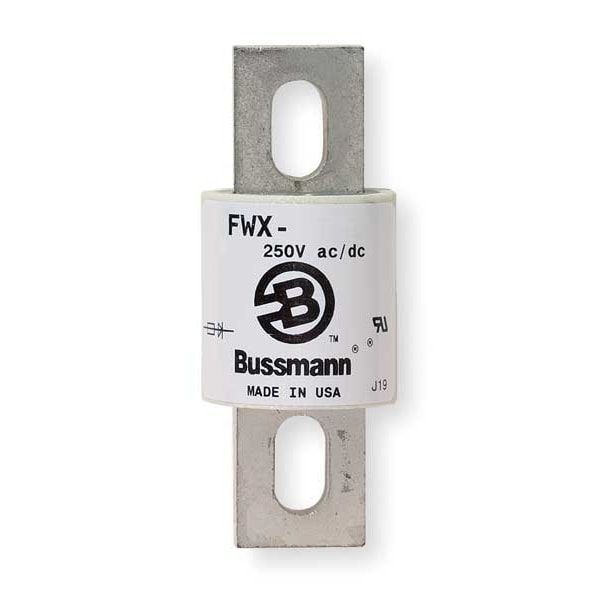 Semiconductor Fuse, FWX-A Series, 500A, Fast-Acting, 250V AC, Bolt-On