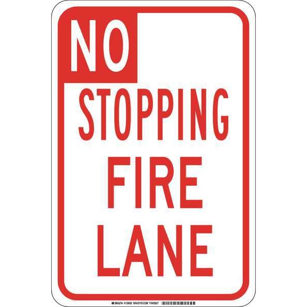 Traffic Sign, 18" Height, 12 in Width, Aluminum, Rectangle, English