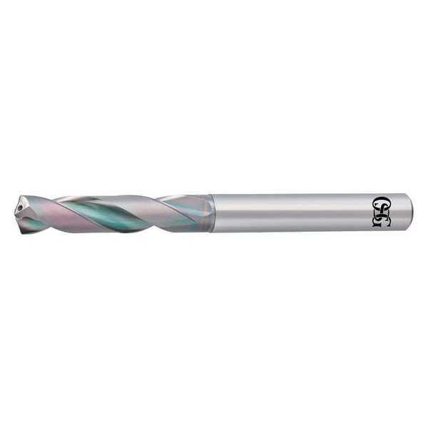 Screw Machine Drill Bit, 8.90 mm Size, 140  Degrees Point Angle, Solid Carbide, EgiAs Finish