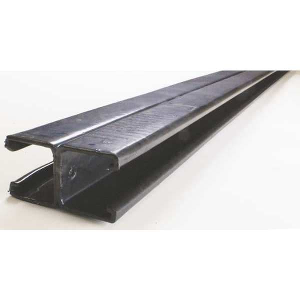 Back to Back Strut, PVC, PVC Coated, Black