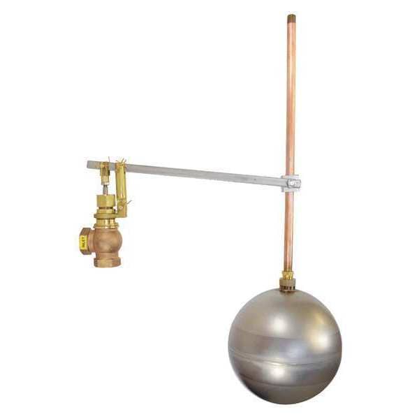 Float Valve, Bronze, FNPT Connection, 1/2"
