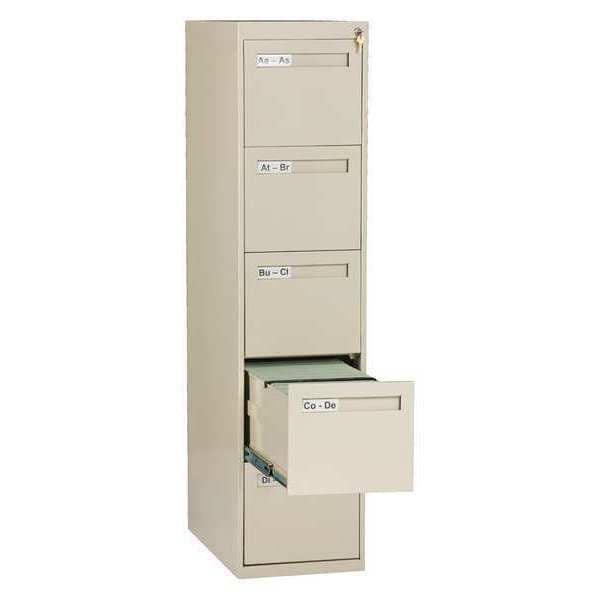 14-15/16" W 5 Drawer Putty, Letter