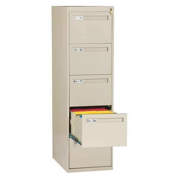 17-15/16" W 5 Drawer Putty, Legal