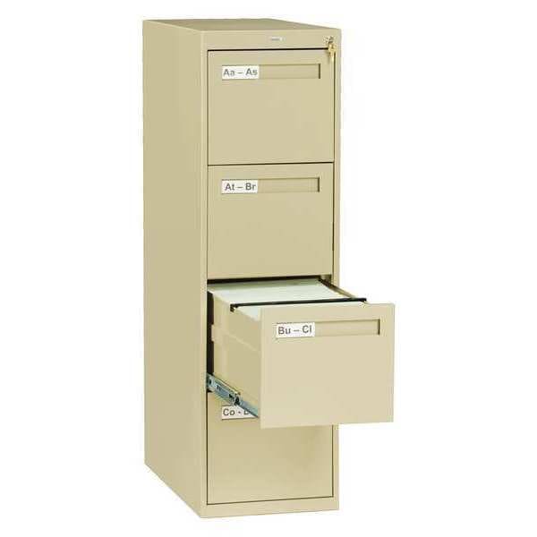 14-15/16" W 4 Drawer Sand, Letter