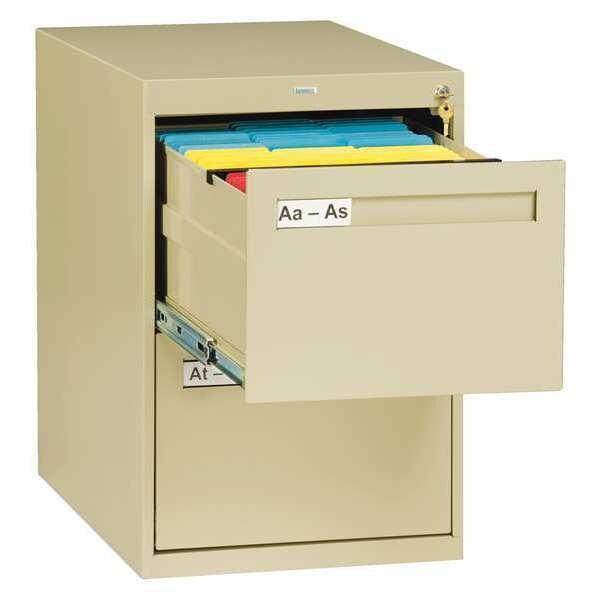 17-15/16" W 2 Drawer Sand, Legal