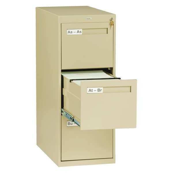 14-15/16" W 3 Drawer Sand, Letter