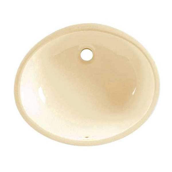 14-1/8" W x 17-1/8" L x 7-1/2" H, Undermount, Vitreous china