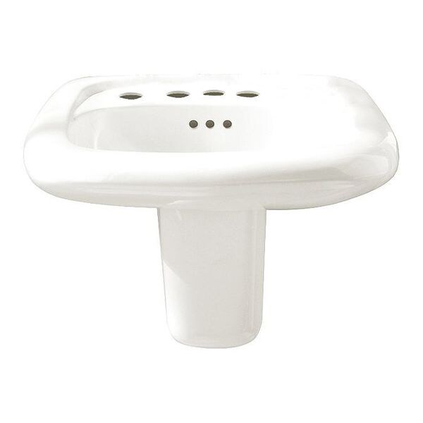 Bathroom Sink 4, Wall Hung, Vitreous China with EverClean