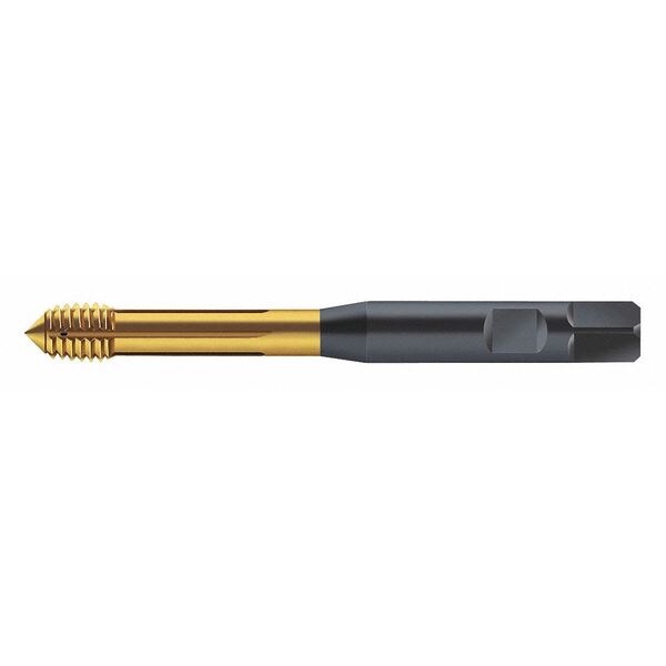 Thread Forming Tap, M8-1.25, Plug, TiN, 5 Flutes
