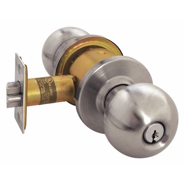 Knob Lockset, Mechanical, Classroom