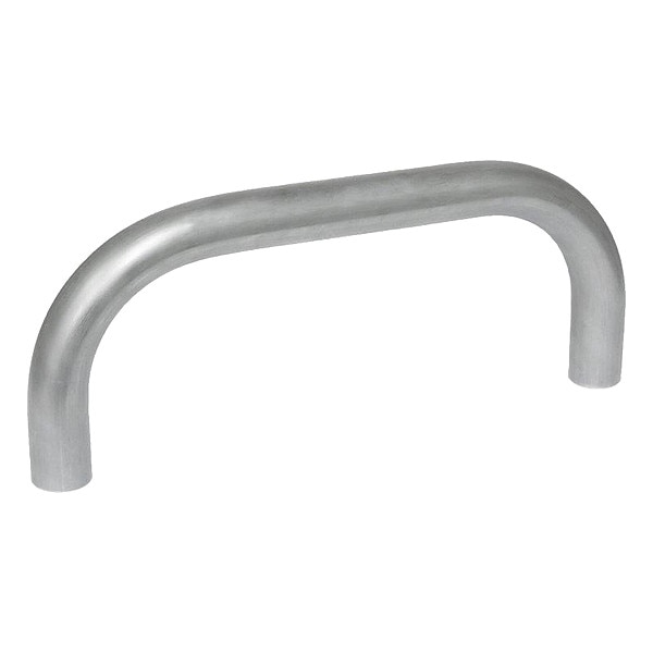 Pull Handle, Silver, Steel, 7 3/32 in L