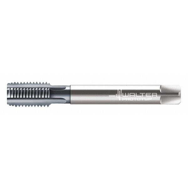Straight Flute Hand Tap, M30-3.50, Plug, 5 Flutes, Metric Coarse
