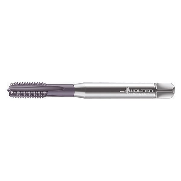 Straight Flute Hand Tap, M5-0.80, Plug, 3 Flutes, Metric Coarse