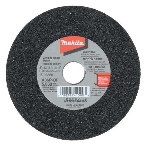 Grinding Wheel 5" x 5/8" x 13/16", 36 Grit