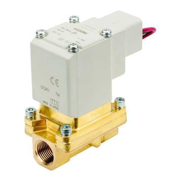 Solenoid Valve, 2 Port, 10mm dia., 24VDC