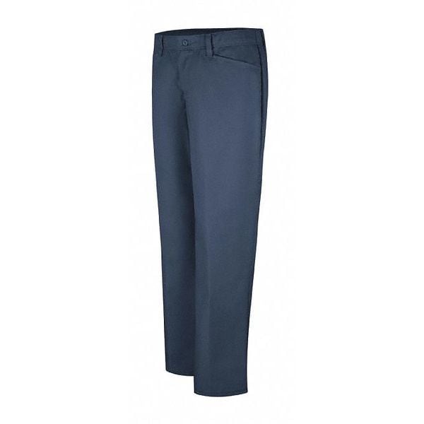Women's Women's WorknMotion Pants, 14, Navy, Cotton/Polyester