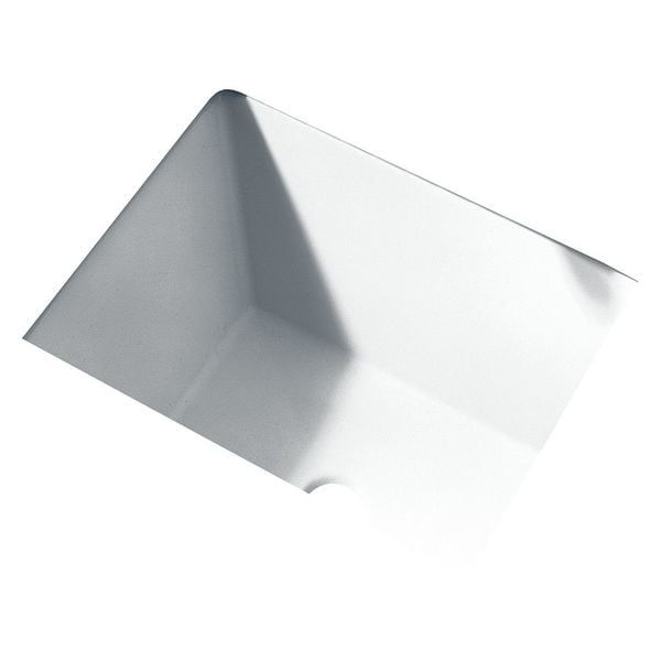 Undermount Sink, 17 x 13", Linen