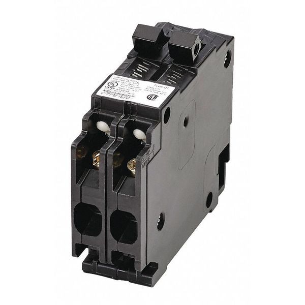 Miniature Circuit Breaker, QT Series, 15A, 1 Pole, 120V AC