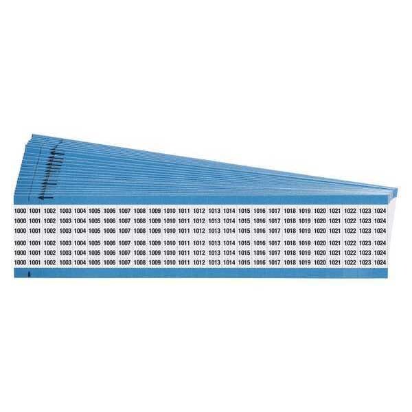 Wire Mrkrs, Legend 1000-1024, Blk/Wht, PK25