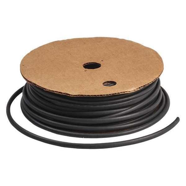 Heat Shrink Tube, 3/16 in, Black, 100 ft