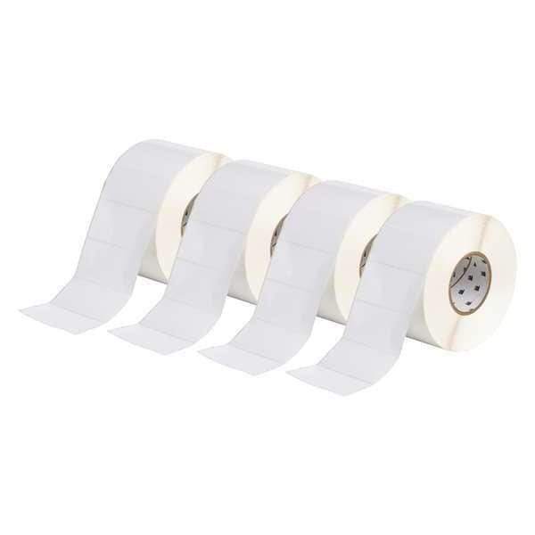 Printable Labels, 4" W x 2" H, White, PK4