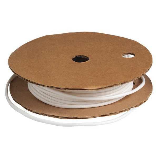 Heat Shrink Tube, 0.141 in, White, 500 ft