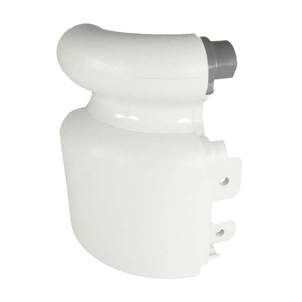 Right Handrail Return, Silver-Gray