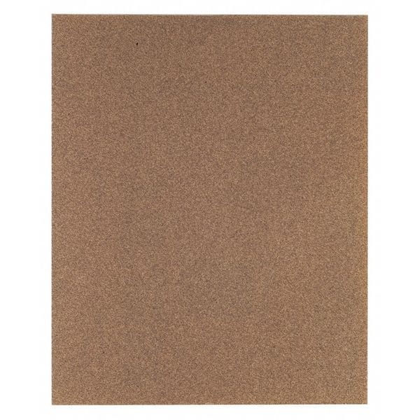 Sanding Sheet, 11" L, 9" W, Fine, P100 Grit, PK100