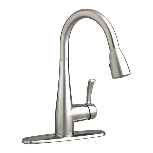 Quince High Arc Kitchen Faucet, Manual, Single Hole Only Mount, 1 Hole