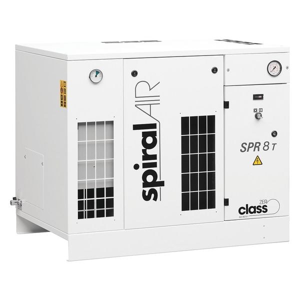 Oil-Free Scroll, 8 HP, 113 psi, Dryer