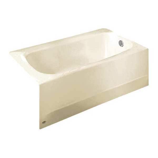 Cambridge Bathtub, W/Apron, Rh, Linen