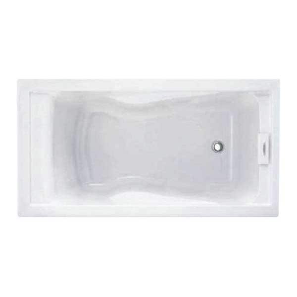 Deep Soak Bathtub, W/Apron, Lh, Arctic