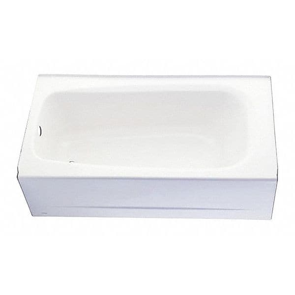 Cambridge Bathtub, W/Apron, Lh, Arctic