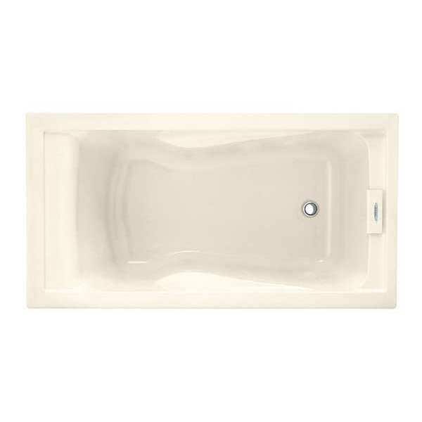 Deep Soak Bathtub, 60 x 32", Linen, 60" L, 32" W