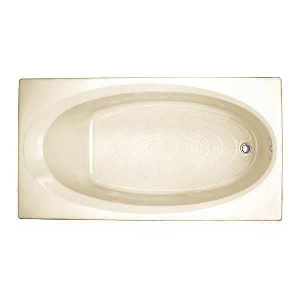 Evolution Oval Bathtub, Linen