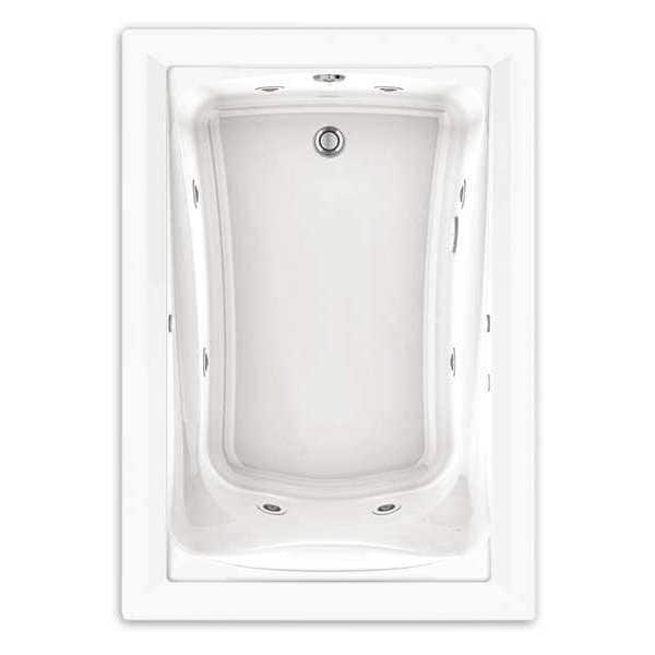 Ecosilent ComboMassageTub, 60x42", White, 60" L, 42" W