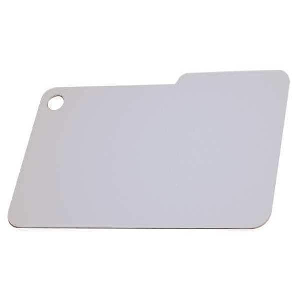 White Acrylic/PVC Sheet Stock 12" L x 12" W x 0.125" Thick