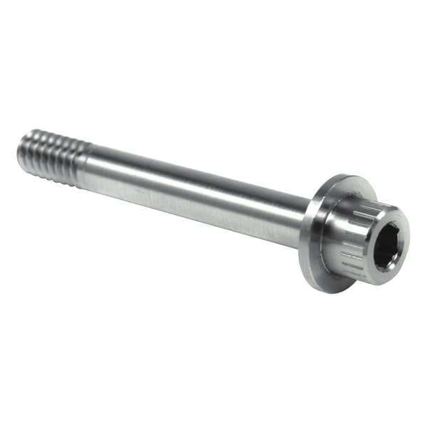 #10-32 Socket Head Cap Screw, Socket Flanged, Plain 18-8 Stainless Steel, 1-3/4 in Length